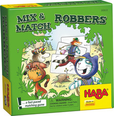 Mix and Match: Robbers board game HABA